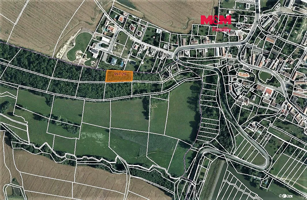 Prodej louky 1888 m²